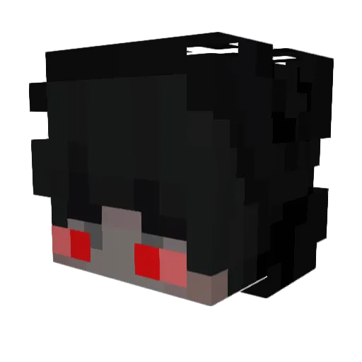 Prxtotyp Minecraft avatar head, 3D render