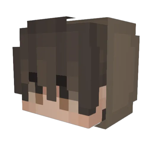 PrxttyBoy_ Minecraft avatar head, 3D render