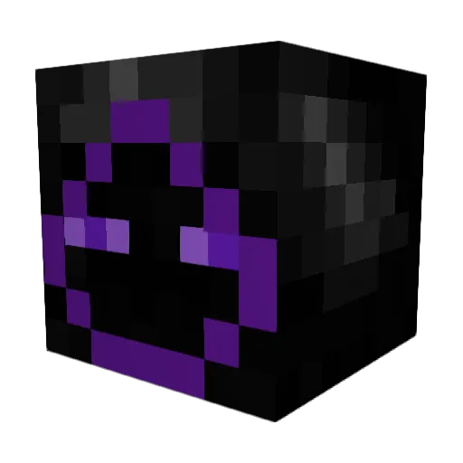 Prylarux Minecraft avatar head, 3D render