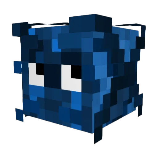 Prynceflame Minecraft avatar head, 3D render