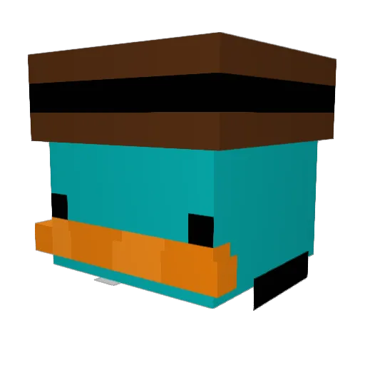 Przemek_OG Minecraft avatar head, 3D render