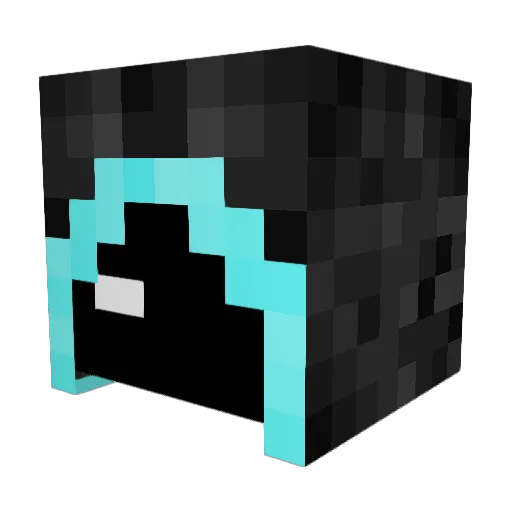 PrzesterST Minecraft avatar head, 3D render
