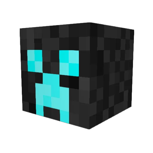 Ps_Pung Minecraft avatar head, 3D render