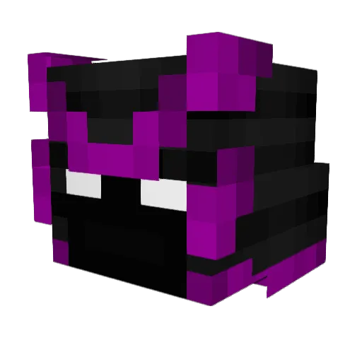 Pseudoscorpion Minecraft avatar head, 3D render