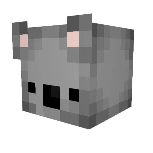 Pshlizzy Minecraft avatar head, 3D render