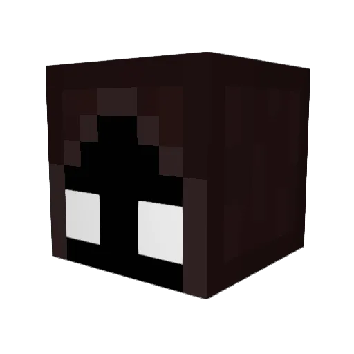 Psi_Flame Minecraft avatar head, 3D render