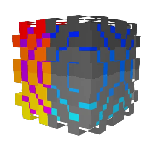 Psillyy Minecraft avatar head, 3D render
