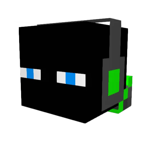 Pskiller32 Minecraft avatar head, 3D render