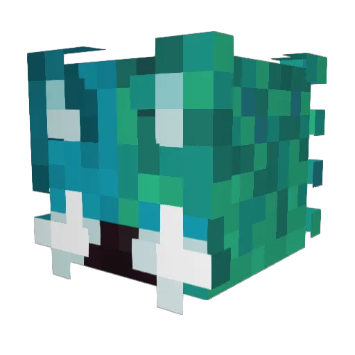 Pspice3 Minecraft avatar head, 3D render