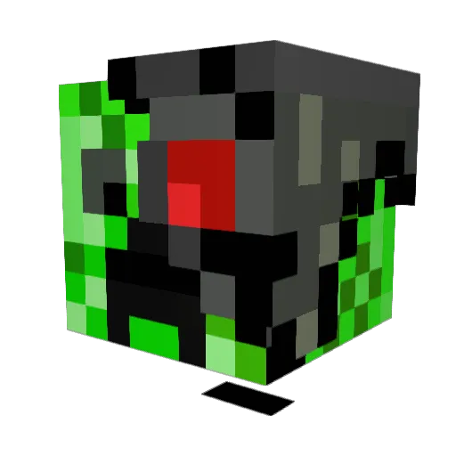 PsychicDemon123 Minecraft avatar head, 3D render