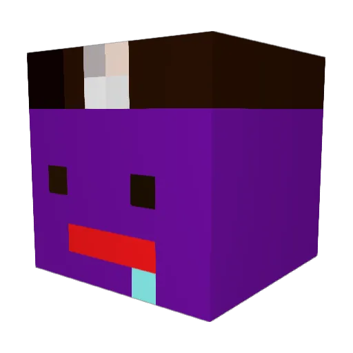 PsychicMookster Minecraft avatar head, 3D render