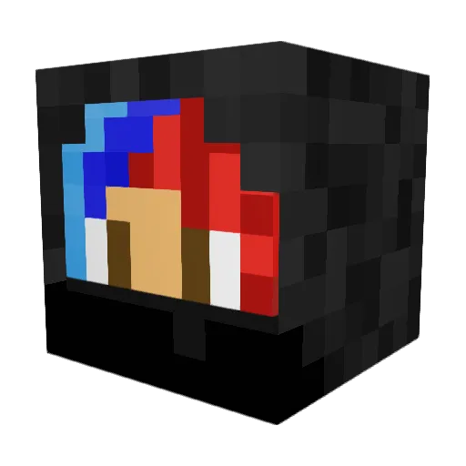 PsychicWinner55 Minecraft avatar head, 3D render