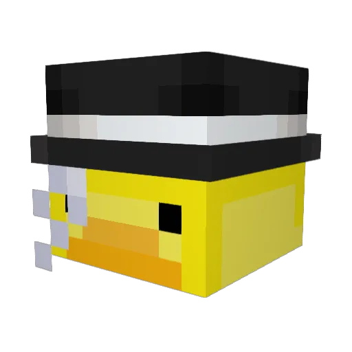 PsychicmarioJr Minecraft avatar head, 3D render