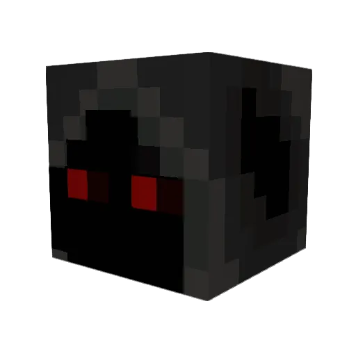 PsychoKID1999 Minecraft avatar head, 3D render