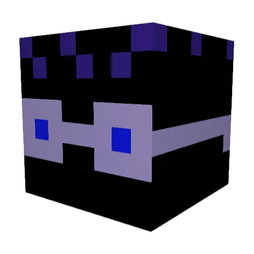 PsychoXanx Minecraft avatar head, 3D render