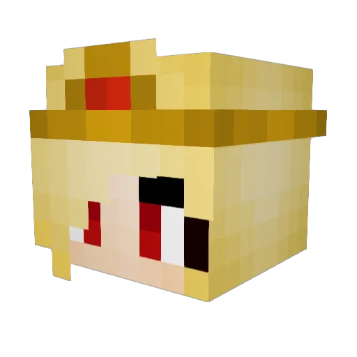 Psycho_Bunnie Minecraft avatar head, 3D render