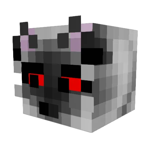 Psycho_Cat226 Minecraft avatar head, 3D render