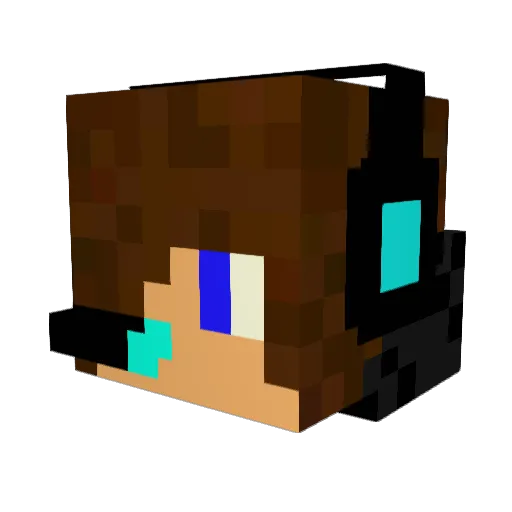 Psycho_Killer17 Minecraft avatar head, 3D render