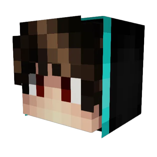 Psychoboy0712 Minecraft avatar head, 3D render