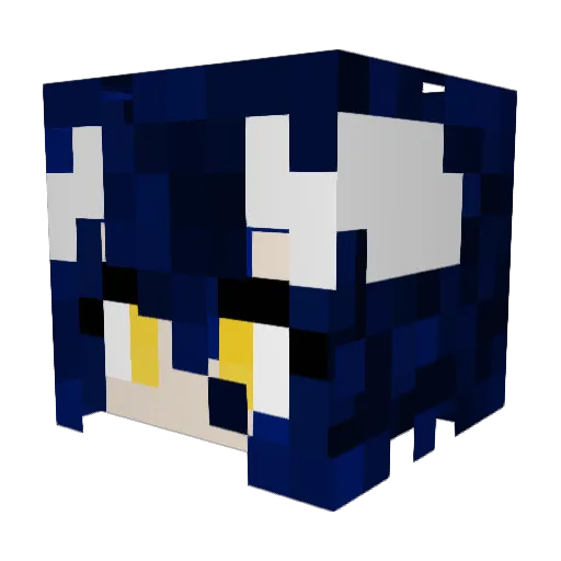 Psychogamer0219 Minecraft avatar head, 3D render