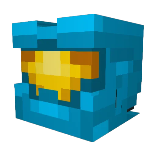 Psychotic_Flame Minecraft avatar head, 3D render