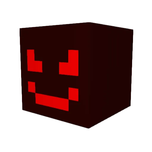 Psychoticrow Minecraft avatar head, 3D render