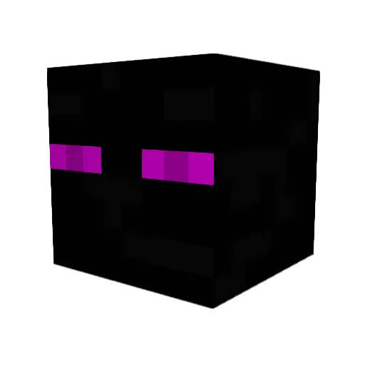 Psychoworld Minecraft avatar head, 3D render