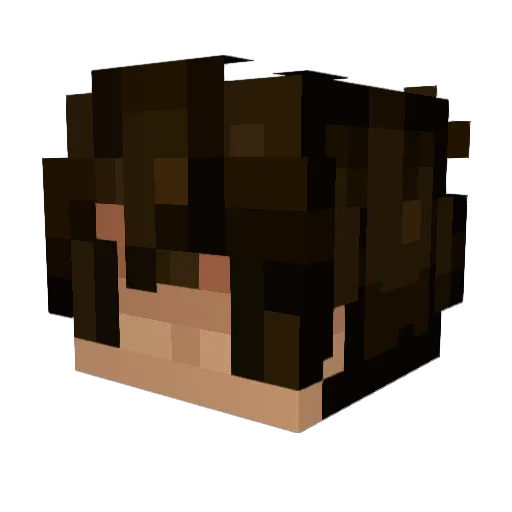 Psyga_SB315 Minecraft avatar head, 3D render