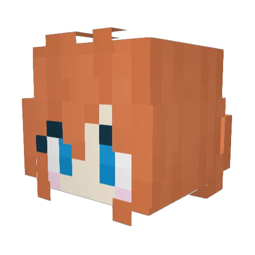Psyko5165 Minecraft avatar head, 3D render