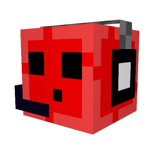 Psyn0xis Minecraft avatar head, 3D render