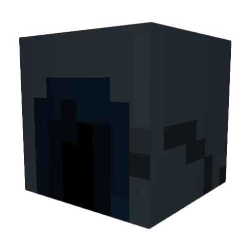 Psyvine Minecraft avatar head, 3D render