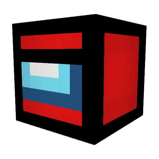 Ptaku123 Minecraft avatar head, 3D render