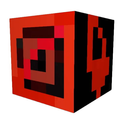 Ptibonbon Minecraft avatar head, 3D render