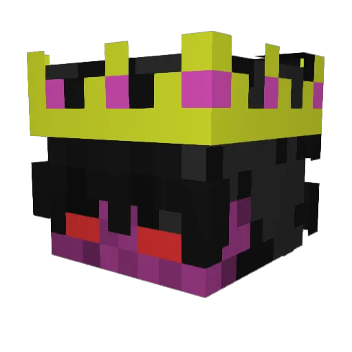 Ptysiek21 Minecraft avatar head, 3D render