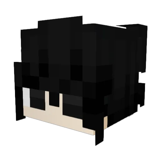 Puchi_64 Minecraft avatar head, 3D render