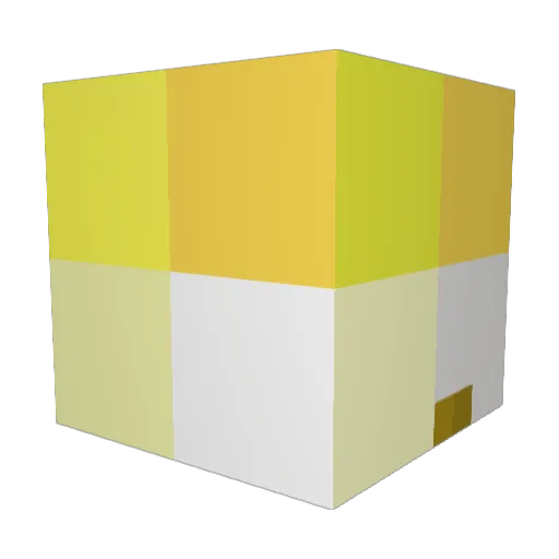 PuddleOfNoodles Minecraft avatar head, 3D render