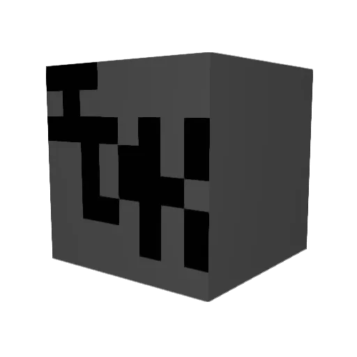 Puddle_Nessie Minecraft avatar head, 3D render