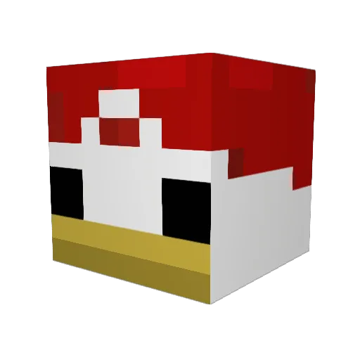 Puenktchen01 Minecraft avatar head, 3D render