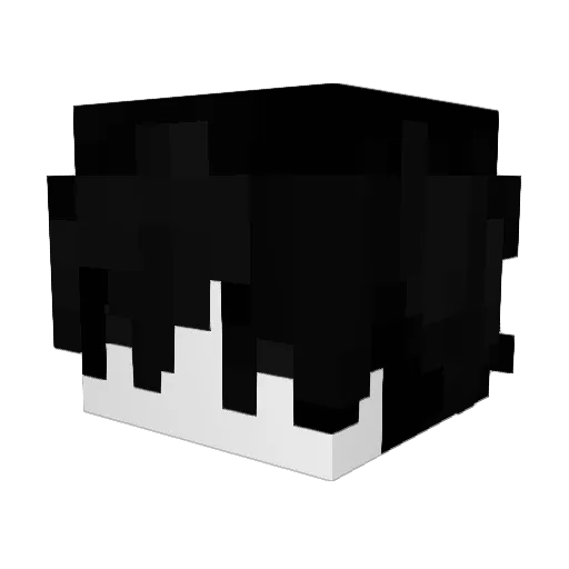 Puercodyne Minecraft avatar head, 3D render