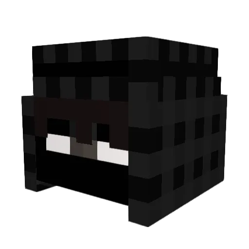 Puff_Daddy3 Minecraft avatar head, 3D render