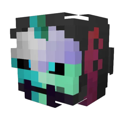 PufferFishGuy_21 Minecraft avatar head, 3D render