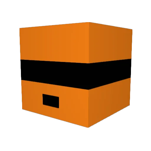 Puffertjes_ Minecraft avatar head, 3D render