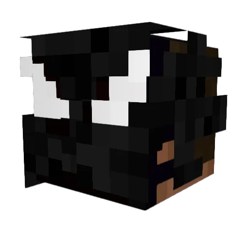 PuffyEyedOrc Minecraft avatar head, 3D render
