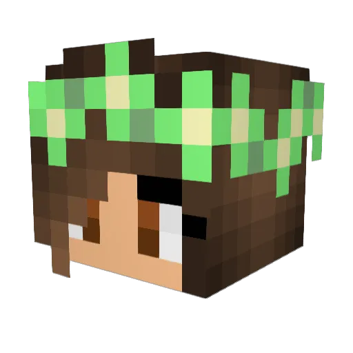 PugLover5463 Minecraft avatar head, 3D render