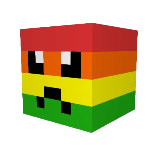 Pugdevil_lol Minecraft avatar head, 3D render