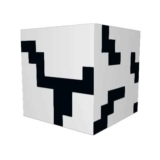 Pugg_Q Minecraft avatar head, 3D render