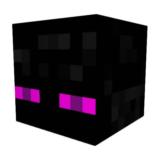 PullanW Minecraft avatar head, 3D render