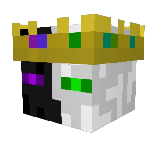 PulloutCouch6 Minecraft avatar head, 3D render