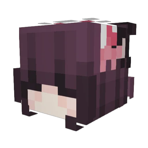Pulov_Yuran Minecraft avatar head, 3D render