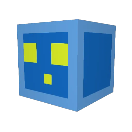Pulsar147 Minecraft avatar head, 3D render